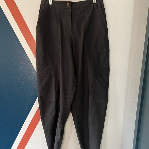 lululemon athletica Pants - lululemon athletica charcoal grey Cargo utility barrel Pants